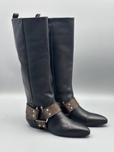 Load image into Gallery viewer, Louis Vuitton Rhapsody monogram tall boots - size 37