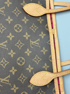 Louis Vuitton Neverfull GM monogram with pink interior