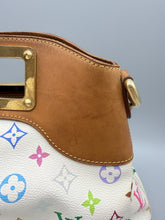 Load image into Gallery viewer, Louis Vuitton Judy MM Murakami multicolore shoulder bag with chain