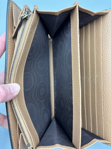 Gucci GG Marmont beige wallet on chain
