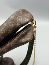 Load image into Gallery viewer, Louis Vuitton Multi Pochette khaki monogram with strap