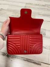 Load image into Gallery viewer, Prada Soft Calfskin Diagramme Camera Bag Rosso red