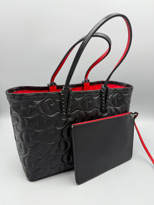 Christian Louboutin Small Cabata tote with pouch
