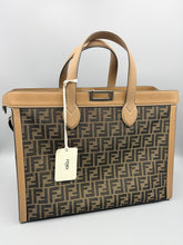 Load image into Gallery viewer, Fendi Peekaboo iSEEu Forty8 in brown with strap and pouch