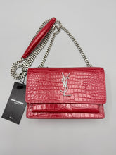 Load image into Gallery viewer, YSL Mini Sunset chain wallet crossbody/shoulder bag