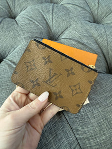 Louis Vuitton Romy card wallet reverse monogram