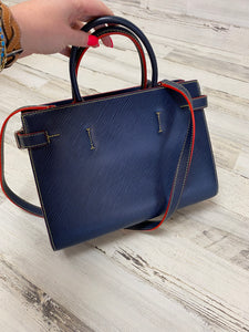 Louis Vuitton Twist Blue Epi tote with strap