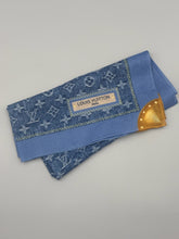 Load image into Gallery viewer, Louis Vuitton Bandana denim scarf - 100% cotton