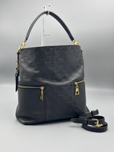 Load image into Gallery viewer, Louis Vuitton Melie Black Empreinte tote with strap