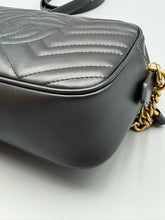 Load image into Gallery viewer, Gucci Small Marmont Camera crossbody black
