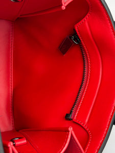 Christian Louboutin Mini Paloma Suede Embellished tote with strap
