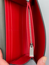 Load image into Gallery viewer, Christian Louboutin Paloma embellished grey wallet on chain