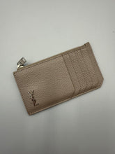 Load image into Gallery viewer, YSL grey card holder long