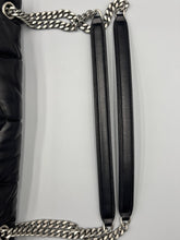 Load image into Gallery viewer, YSL Saint Laurent Medium LouLou Black puffer bag
