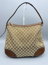 Load image into Gallery viewer, Gucci Bree Shoulder Brown gg tote