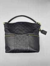 Load image into Gallery viewer, Louis Vuitton Melie Black Empreinte tote with strap