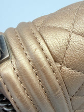 Load image into Gallery viewer, Chanel Old Medium Calfskin Bronze Le Boy bag on chain