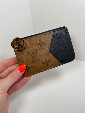 Louis Vuitton Romy card wallet reverse monogram