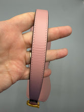 Load image into Gallery viewer, Christian Dior Pink Saddle bag with strap