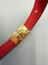 Load image into Gallery viewer, Louis Vuitton LV Circle wrap bracelet monogram with red - small