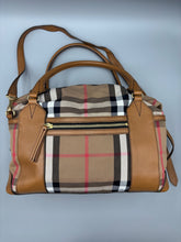 Load image into Gallery viewer, Burberry Nova Check Diaper / Carry on bag