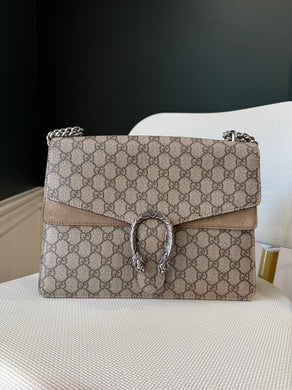 Gucci Medium Dionysus GG print shoulder bag