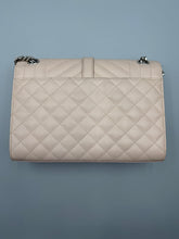 Load image into Gallery viewer, Saint Laurent Envelope Triquilt Medium YSL Shoulder Bag in Grained Leather