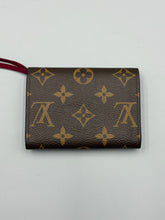 Load image into Gallery viewer, BUNDLE - Louis Vuitton discontinued card wallet with pink and Rosalie wallet with pink