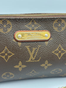 Louis Vuitton Eva Crossbody monogram with chain and strap