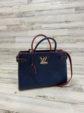 Load image into Gallery viewer, Louis Vuitton Twist Blue Epi tote with strap