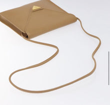 Load image into Gallery viewer, YSL vintage tan flap envelope crossbody