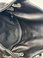 Load image into Gallery viewer, YSL Saint Laurent Medium LouLou Black puffer bag