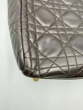 Load image into Gallery viewer, Christian Dior Brown Lady Dior Calfskin Large with Dior strap