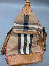 Load image into Gallery viewer, Burberry Nova Check Diaper / Carry on bag