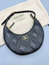 Load image into Gallery viewer, Valentino Garavani Quiltie 67 VLogo Mini Hobo Shoulder Bag