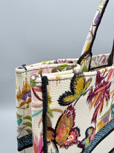 Load image into Gallery viewer, Christian Dior Canvas Embroidered Large KJouy Fantastica Book Tote Multicolor