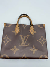 Load image into Gallery viewer, Louis Vuitton On The Go MM reverse monogram tote