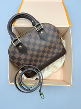 Load image into Gallery viewer, Louis Vuitton Alma BB ebene with strap