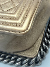 Load image into Gallery viewer, Chanel Old Medium Calfskin Bronze Le Boy bag on chain