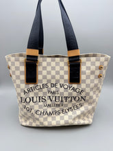 Load image into Gallery viewer, Louis Vuitton Cabas Beach PM azur tote