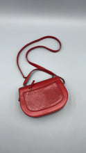 Load image into Gallery viewer, Chanel Red top handle stitched crossbody