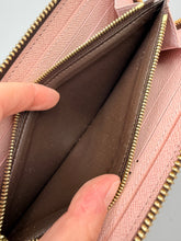 Load image into Gallery viewer, Louis Vuitton Clemence ebene wallet with rose ballerine
