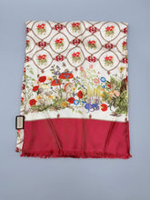 Load image into Gallery viewer, Gucci 100 Year Anniversary Silk scarf