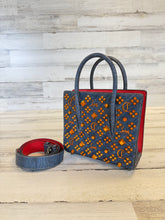 Load image into Gallery viewer, Christian Louboutin Mini Paloma Denim Embellished tote with strap