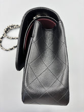 Load image into Gallery viewer, Chanel Double Flap Jumbo caviar with silver hardware