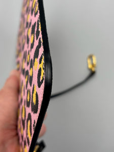 Louis Vuitton Wild at Heart Pink Neverfull pouch/wristlet