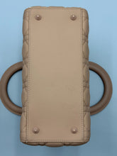 Load image into Gallery viewer, Christian Dior Ultra Matte Monochrome Cannage Medium Lady Dior tote with strap