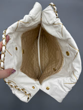 Load image into Gallery viewer, Chanel 22 White Hobo limited edition chain link with pouch