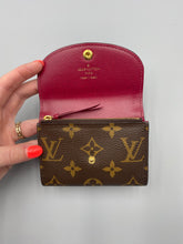 Load image into Gallery viewer, Louis Vuitton Rosalie monogram coin wallet