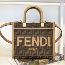 Load image into Gallery viewer, Fendi Sunshine Small FF tote with strap